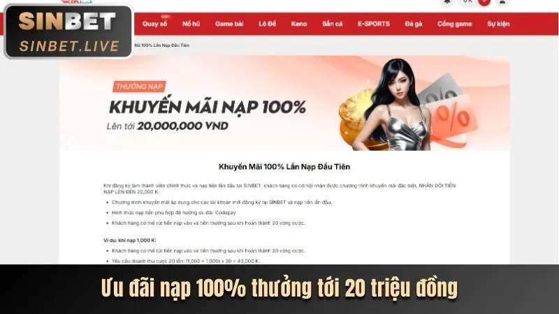 Các phương thức nạp tiền tại Win8bet